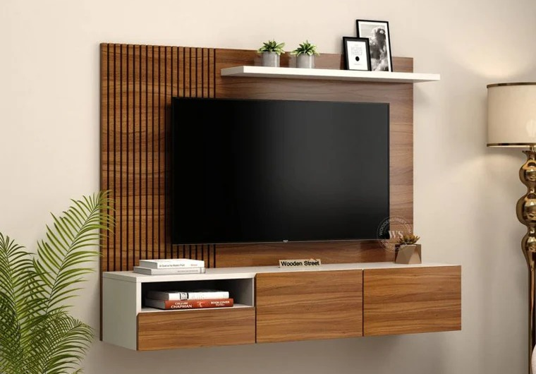 Hanging tv unit