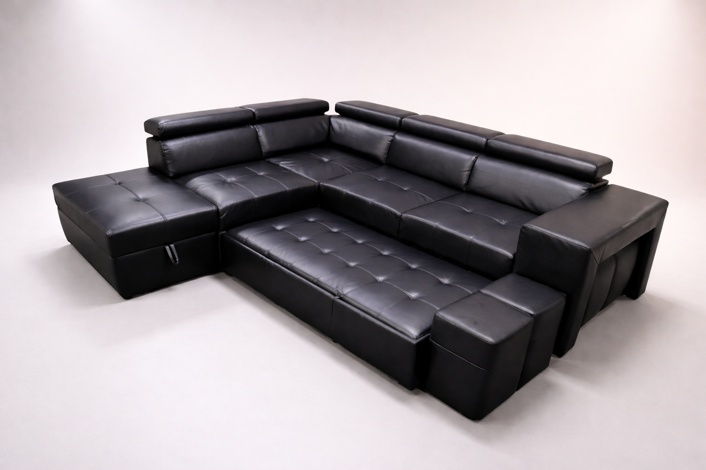 Divano leather Sofa bed