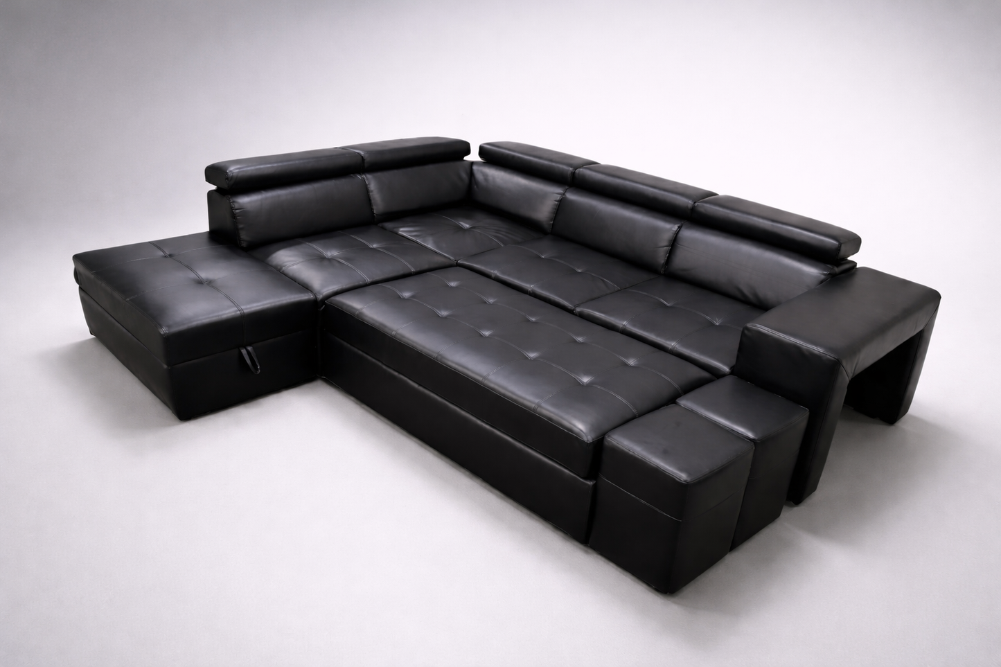 Divano leather Sofa bed