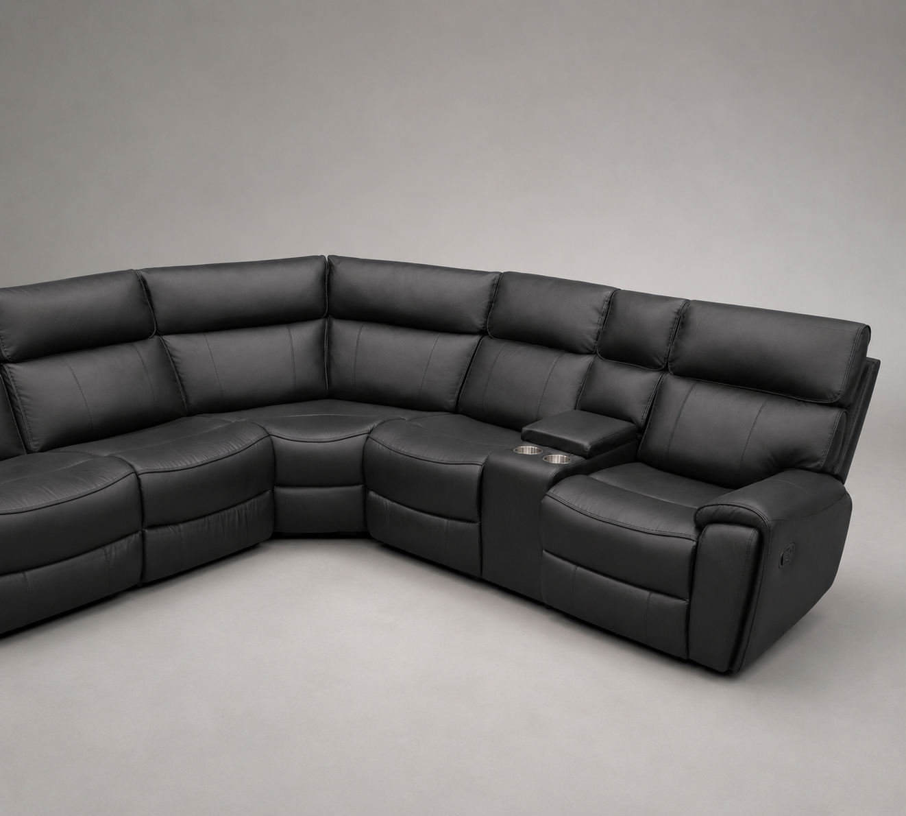 Shadow corner electric recliner lounge