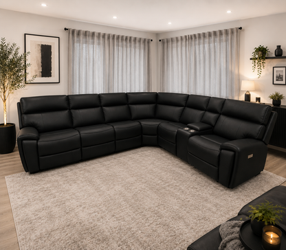 Shadow corner electric recliner lounge
